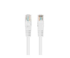 Lanberg 10-Pack Patchcord kat.6 UTP 0,5m balta Fluke Passed