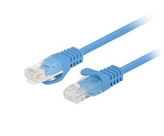 Lanberg PCU6-10CC-0200-B tinklo kabelis 2 m Cat5e U/UTP (UTP) Mėlyna 10 vnt. pakuotėje