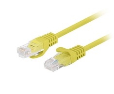 LANBERG Patchcord Cat.6 UTP 7.5m yellow