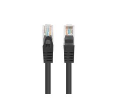 LANBERG Patchcord Cat.6 UTP 7.5m juodas
