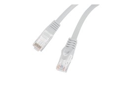LANBERG Patchcord kat.6 UTP LSZH CU 2m pilkas Fluke pravaziavo