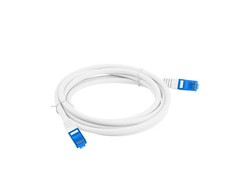 LANBERG patchcord kat.6A FTP LSZH CCA 10m baltas