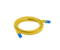 LANBERG patchcord kat.6A FTP LSZH CCA 10m geltona