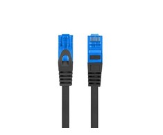 LANBERG patchcord cat.6A FTP LSZH CCA 2m juodas