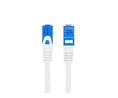LANBERG patchcord kat.6A FTP LSZH CCA 2m baltas