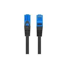 LANBERG patchcord cat.6A FTP LSZH CCA 5m juodas
