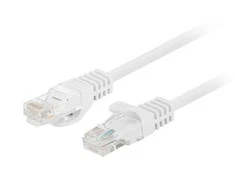 Lanberg 10-Pack Patchcord kat.6 UTP 1m balta Fluke Passed
