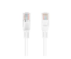 LANBERG patchcord kat.5e 2m baltas