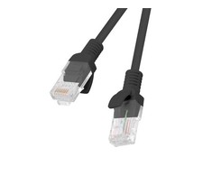 LANBERG patchcord cat.5e 1.5m juodas 10 pak