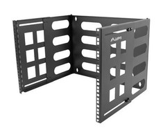 LANBERG sulankstomas laikiklis sieninis laikiklis 19 colių 8U 497x400/240 juodas
