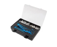 LANBERG NT-0303 Lanberg presavimo įrankių rinkinys su RJ45 jungtimis ekranuotais ir neekranuotais