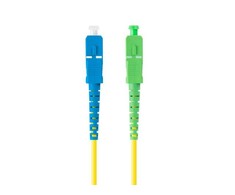 LANBERG šviesolaidinis laidas SM SC/APC-SC/UPC simplex 3m LSZH g657a1 3.0mm geltonas