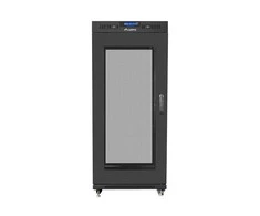 LANBERG laisvai pastatomas stelažas 19 colių spintelė 27U 600x800 tinklelio durys LCD plokščias paketas juodas