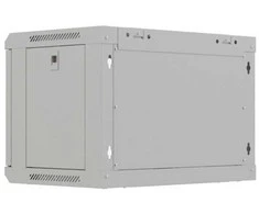 Lanberg prie sienos montuojama rack spintelė 19" 6U 540x350 su stiklinėmis durelėmis