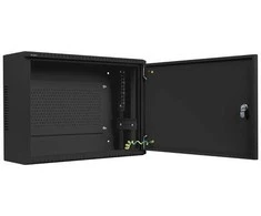 Lanberg WAF1-5203-06-00B rack spintelė 6U prie sienos montuojama lentyna Juodas