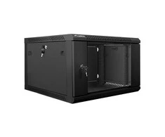 LANBERG WF01-6606-10B sieninis stovas 19 colių išmontuojamas plokščias paketas 6U/600x600mm juodas