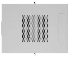 LANBERG laisvai pastatoma stelažinė spintelė 19/22U 600x800 stiklinių durelių LCD plokščias komplektas pilkas V2