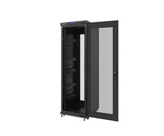 LANBERG laisvai pastatomas stelažas 19 colių spintelė 37U 600x800 tinklelio durys LCD plokščias paketas juodas