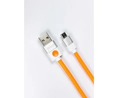 Lark Origami USB į Micro USB laidas 1m oranžinis