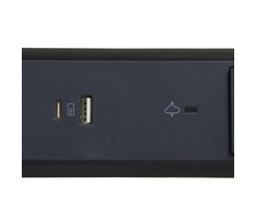 Legrand Prailginimo laidas 3x2pz + usb a/c 1,5m juodas