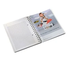Leitz Kołonotes grotelės, A5, PP, Žalias (46410064)