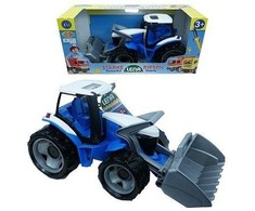 Traktorius LENA Giga Truck (žalia/raudona), 62cm