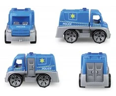 Žaislinio automobilio policija, 29cm (dėžutėje), LENA Truxx 04455, 2+