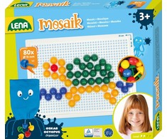 Lena Spalvinga mozaika 80 elementų