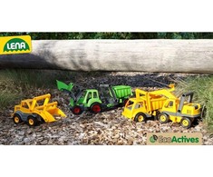 Traktorius Lena EcoActives, 36 cm, žalias