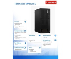 Stacionarus kompiuteris Lenovo kompiuteris M90t G5 i7-14700 32G 1T 3Y OS+1Y PS