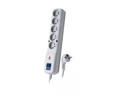 Lestar Apsauga nuo viršįtampių LV-530W, 1L, 1,5m, pilka