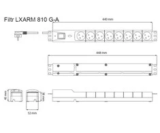 Ilgiklis Lestar LXARM810 1.5 m