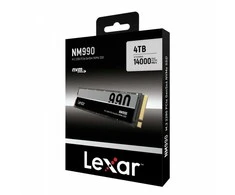 Lexar SSD | NM990 | 4000 GB | SSD form factor M.2 2280 | Solid-state drive sąsaja PCIe Gen 5x4 | Skaitymo greitis 14000 MB/s | Rašymo greitis 11000 MB/s