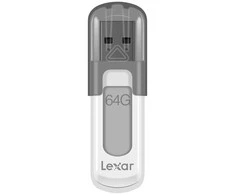Lexar | „Flash“ diskas | JumpDrive V100 | 64 GB | USB 3.0 | Pilkas