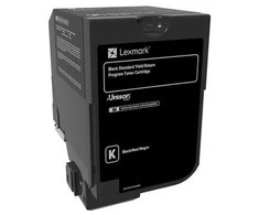 Lexmark 74C2SK0 Lazerinė kasetė, Juoda