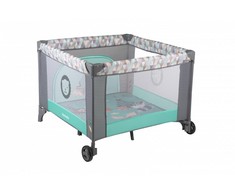 Kelioninė lovytė-maniežas Lionelo Lene, Turquoise Scandi