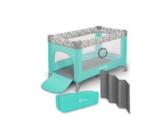 Kelioninė lovytė-maniežas Lionelo Adriaa, Turquoise Scandi