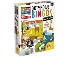 Lisciani Montessori plius Touch Bingo su gyvūnais