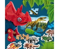 Dėlionė Lisciani I'm A Genius Dino Steam – „Triceratops“ statybinis rinkinys