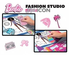 Lisciani Barbie suknelių dizaino knyga
