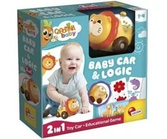 Lisciani Lion automobilis ir galvosūkių žaidimas - Carotina Baby