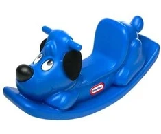 Supamas žaislas Little Tikes Rocking Puppy, mėlynas