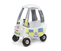 Paspiriama mašinėlė Little Tikes Cozy Coupe Policija (173790E3), balta