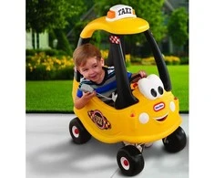 Paspiriama mašinėlė Little Tikes Taxi, geltona