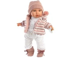 Llorens 14206 Lėlė bobas 42 cm Julia su miękkim brzuszkiem