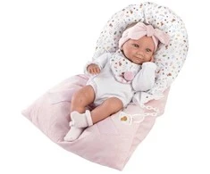 Lėlė kūdikis Llorens Tina su miegmaišiu 73801, 40 cm