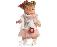 Llorens Llorens 14202 Lėlė 42 cm Julia su minkštu pilvuku