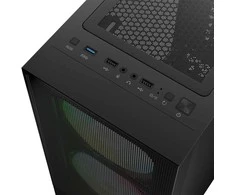Kompiuterio Korpusas - Logic ARYA ARGB Minidi USB 3.0 Juodas