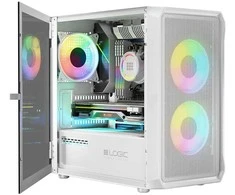 Logic Concept Logic PORTOS ARGB MINI USB 3.0 Dėklas Baltas