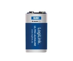 LOGILINK 6LR61B1 LOGILINK - Ultra Power 6LR61 šarminės baterijos, blokas, 9V
